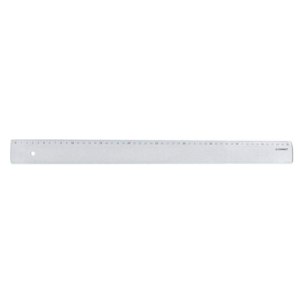 Q-Connect Massstab school&office (50 cm, Kunststoff) (KF00589)