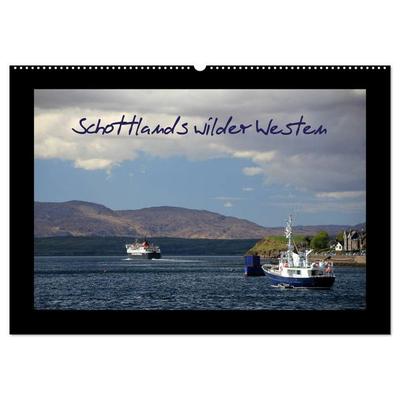 Schottlands wilder Westen (Wandkalender 2026 DIN A2 quer), CALVENDO Monatskalender