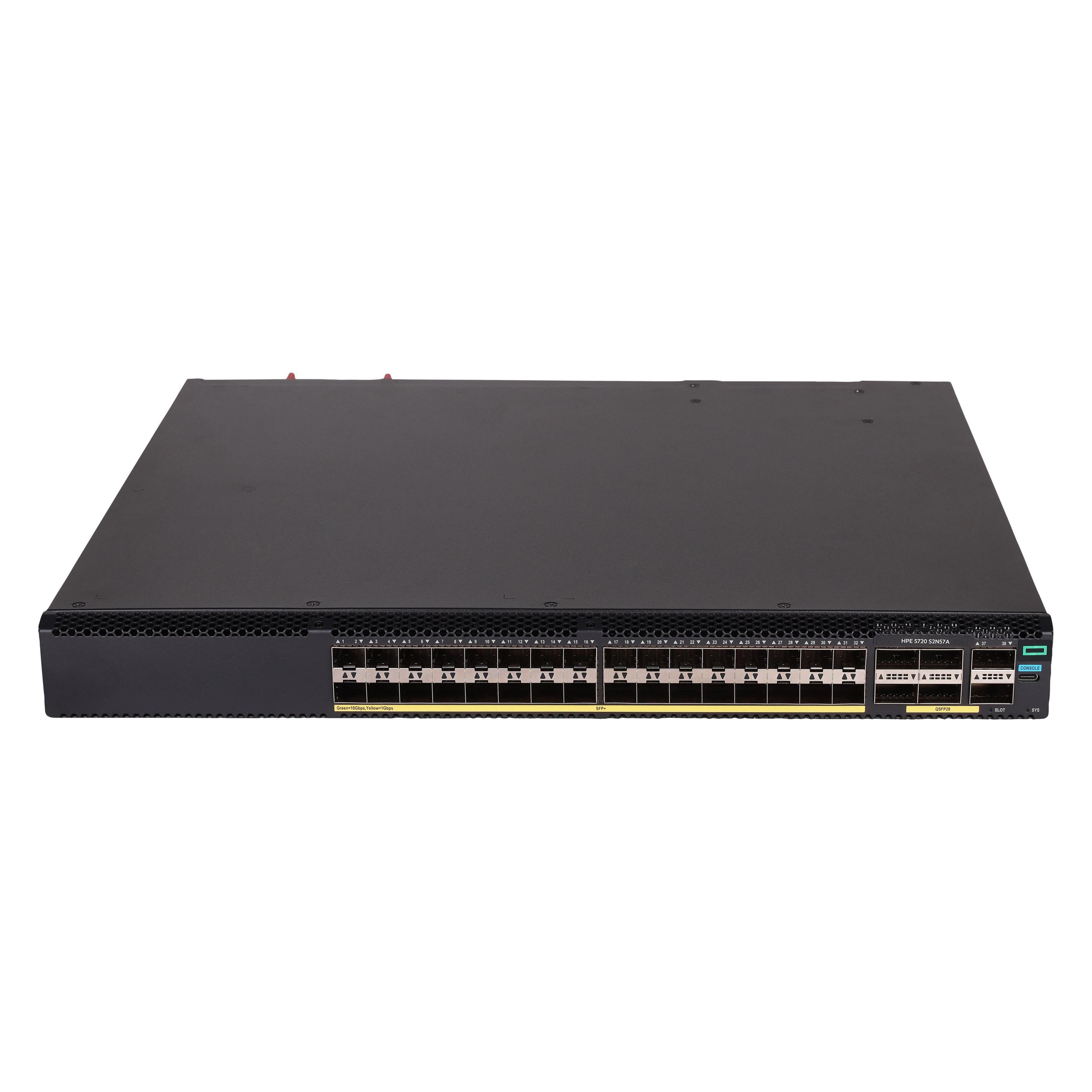 HPE Networking Comware Data Center Switch 32p SFP+ 1G/10G 6p QSFP28 100G 5720 (32 Ports) (S2N57A)