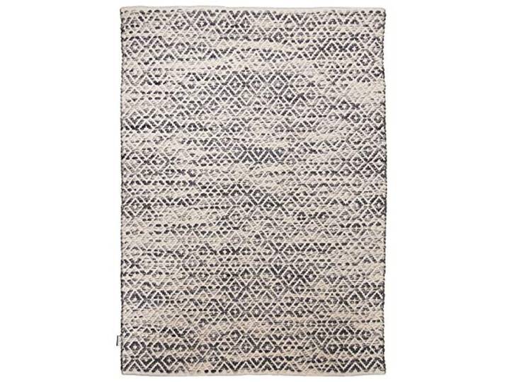 Handwebteppich beidseitig verwendbar nachhaltige, ungefärbte Schurwolle und Baumwolle 65 x 135 cm; Farbe: Grau Beige Tom Tailor - Smooth Comfort