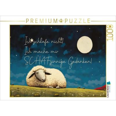 CALVENDO Puzzle Schafsinnige Gedanken | 1000 Teile Lege-Größe 64x48cm Foto-Puzzle für glückliche Stunden, Sonstige von , Calvendo Puzzle