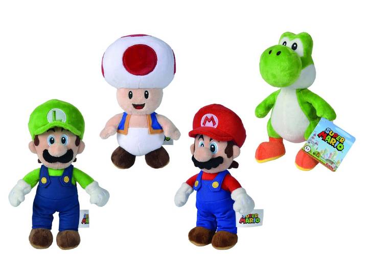 Super Mario Plüsch assortiert