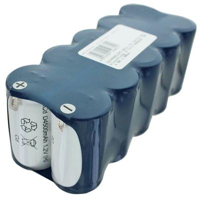 AccuCell Notleuchtenakku NiCd 12,0V 4000mAh F2x5 Mono mit Faston-Anschluss
