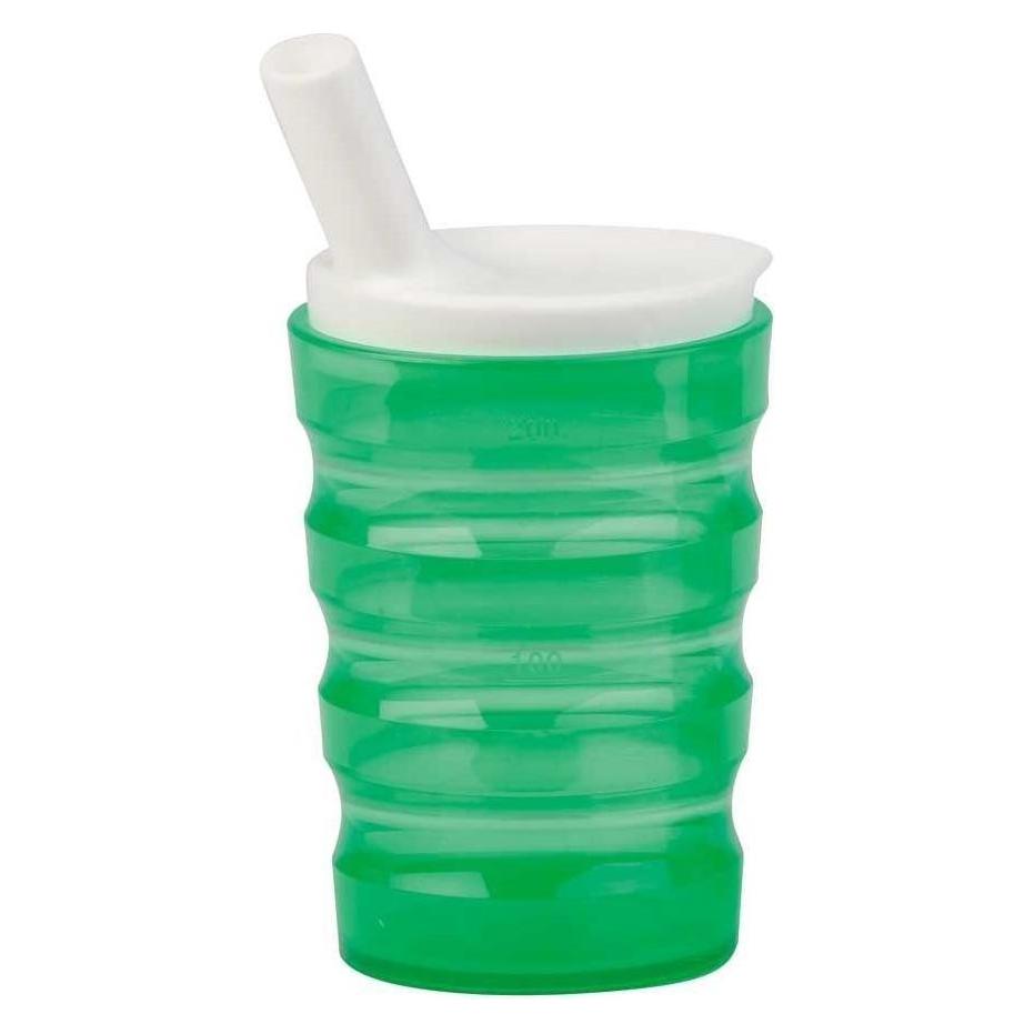 Sundo Rillenbecher auslaufsicher mit Deckel grün (0.20 l) (426025)