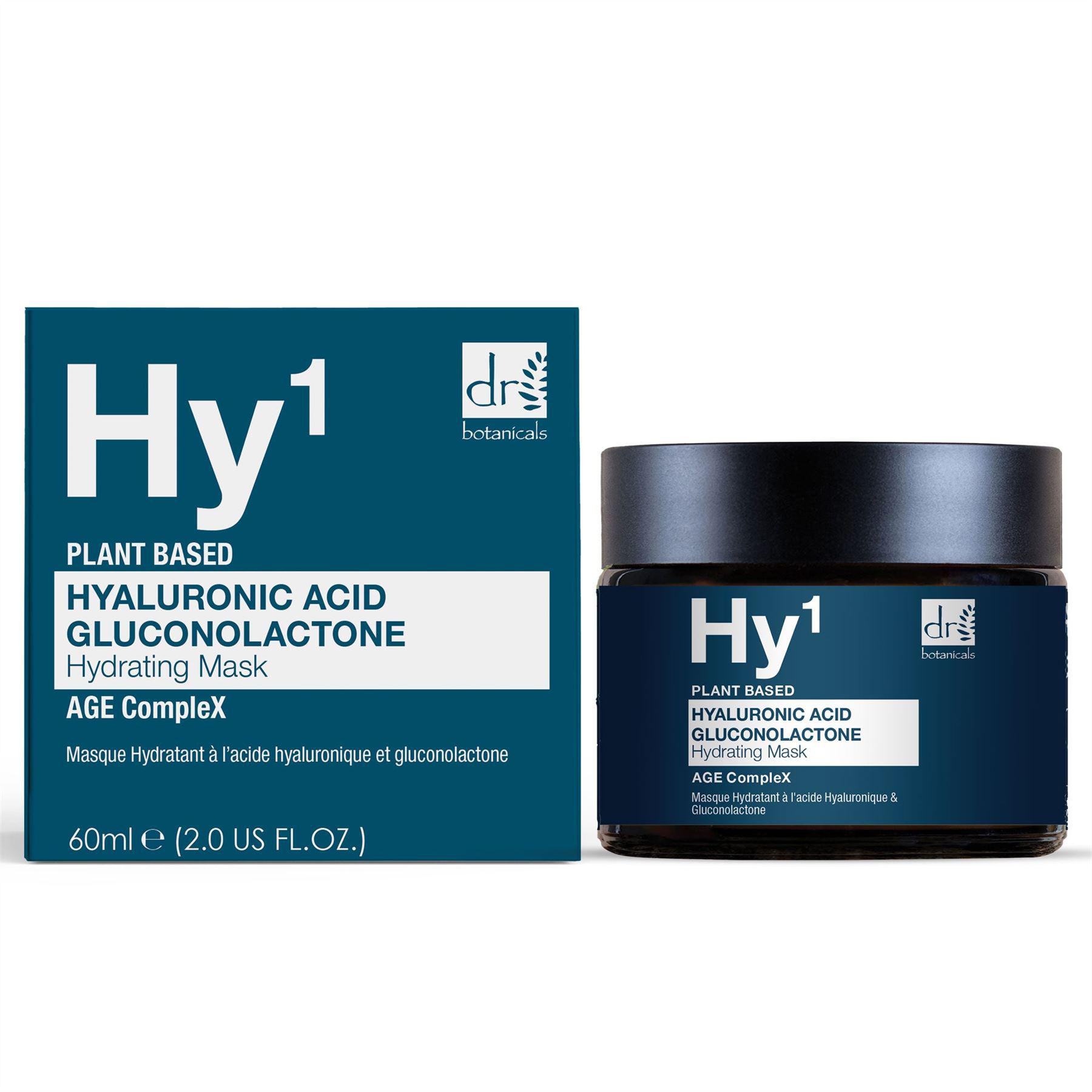Dr Botanicals Hyaluronzuur 1% & Gluconolacton Masker 60ml