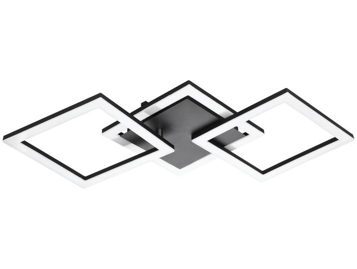 EGLO Paranday-Z, Intelligente Deckenbeleuchtung, ZigBee, Schwarz, Weiß, LED, Kunststoff, Stahl, Weiß
