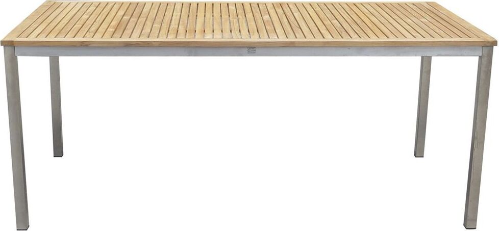 Teakholz Tisch DESSAU-120 Gartentisch B/H/T ca. 180x75x90cm