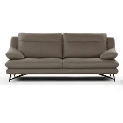 Calia Sofa cezanne Leder Grau Iron