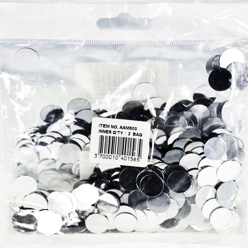 DIAM'S Sachet de 600 Miroirs indiens argent (200gr)