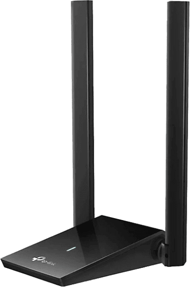 Adaptador Wi-Fi USB - TP-Link Archer TX20U Plus, WiFi 6, Doble banda, 1800 Mbps, 3.0, Negro