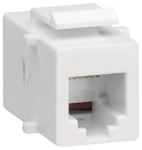 Hager RJ12-Einbaumodul Keystone 1St.