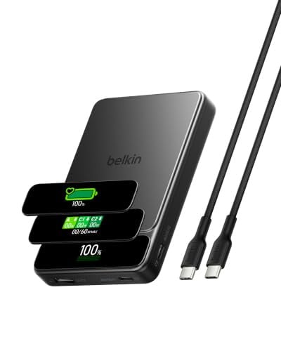 Belkin UltraCharge Pro Semi-Solid-State Powerbank 10000mAh met 60W snelladen