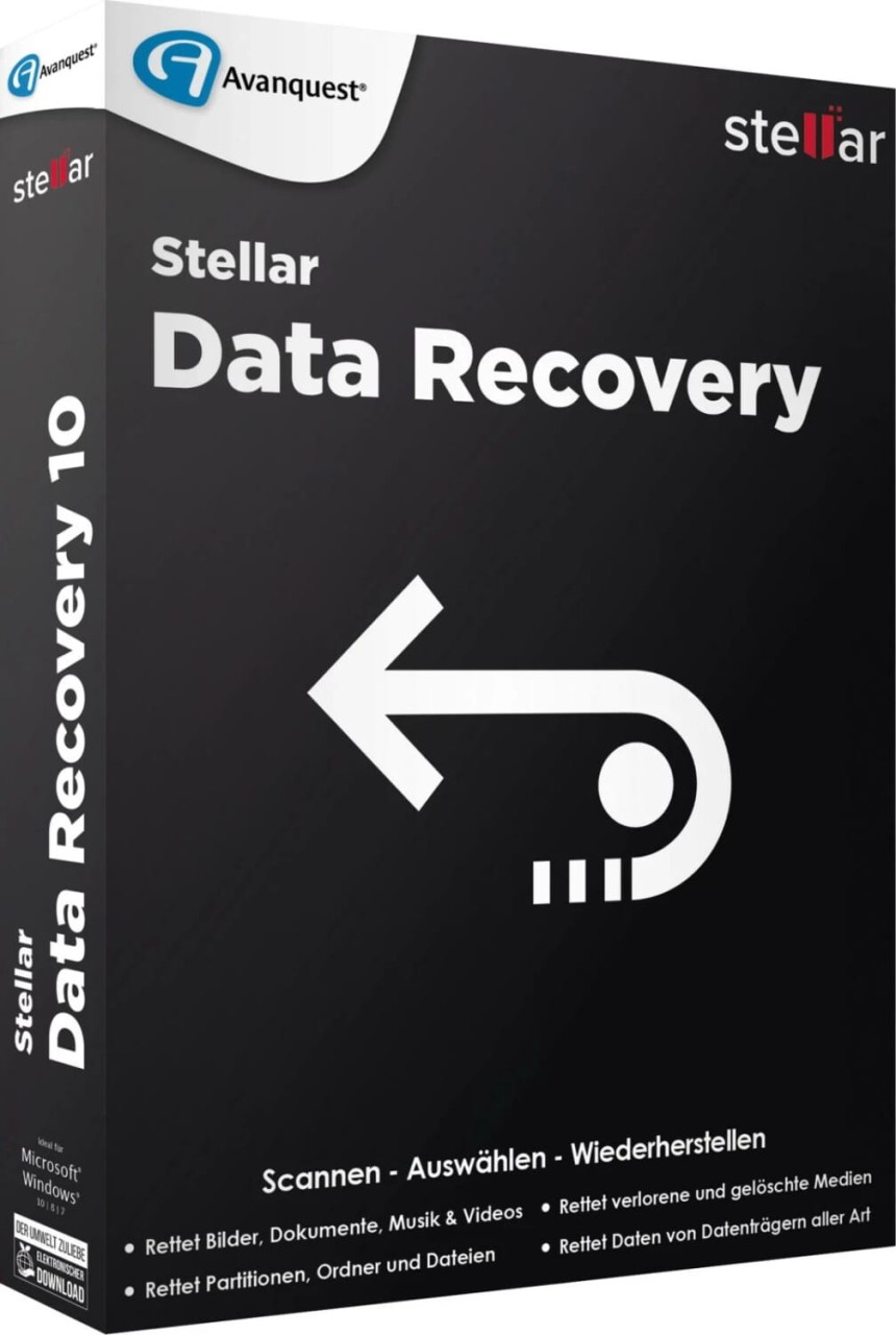 Stellar Data Recovery 10 Standard SP-12287