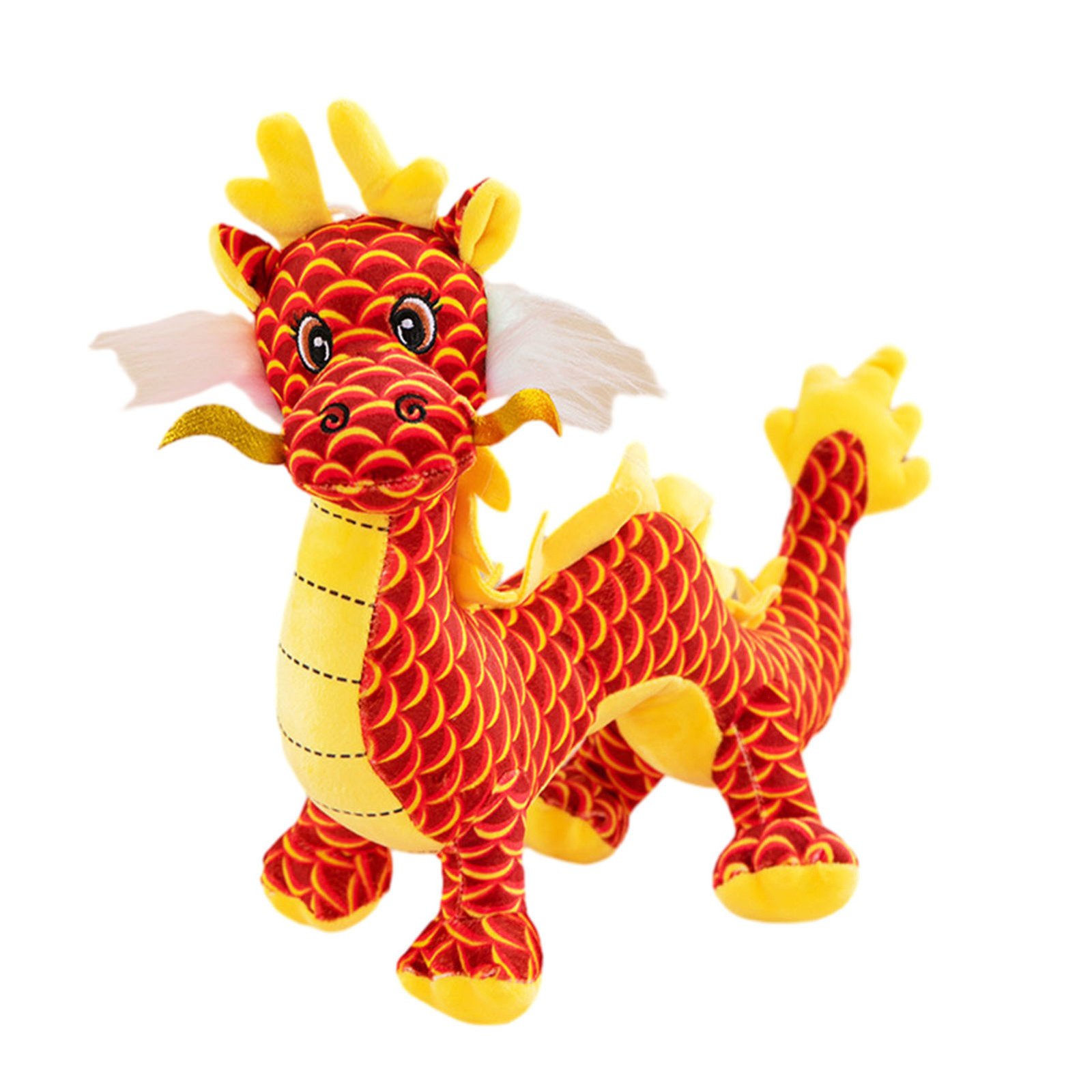 Cocosity Drakenmaskotte - Gesimuleerde Drakenpop gebaseerd op het Chinese dierenriemteken