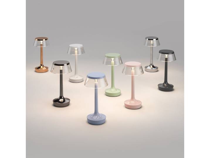 Bon Jour Unplugged Lampe de Table Copper - Flos - Couloir - Design - Plastique - Avec abat-jour