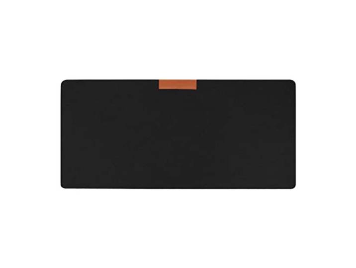 QUVIO Bureau onderlegger - Bureau organizer - Bureau accessoires - Vilt - 70 x 33 (lxb) cm - Zwart