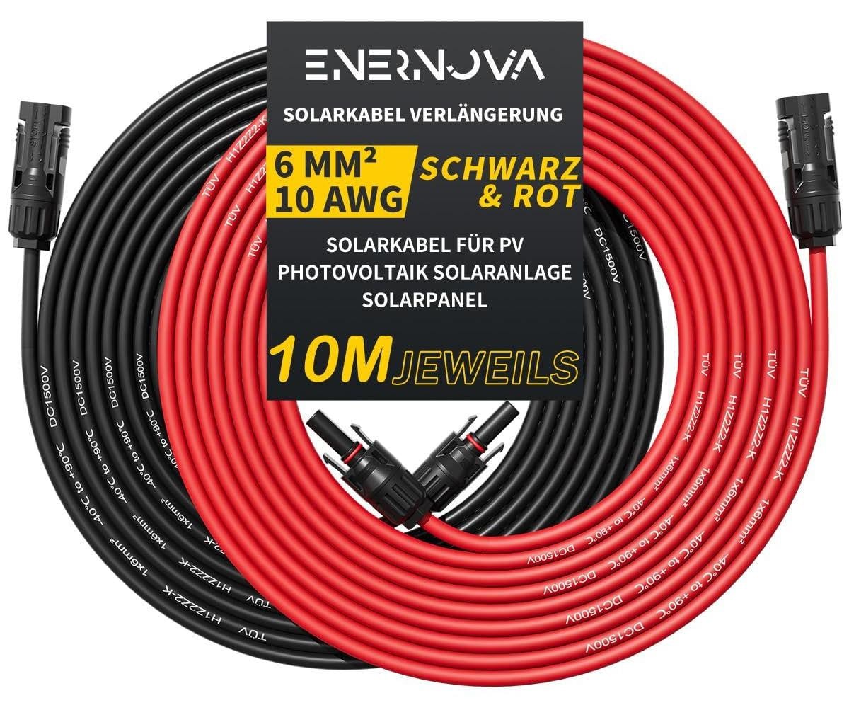 Selius Zonnekabel 6mm² 10M
