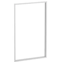 LAUFEN Frame 25 Einbaurahmenset 4083809000001, 48x78x3cm, Aluminium, für Spiegelschrank
