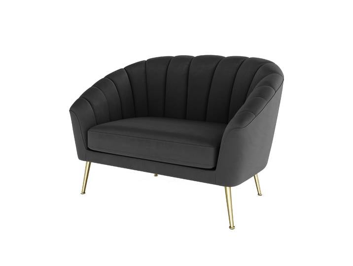 Sofa Samt DARIA anthrazit