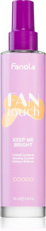 Fanola FAN touch KEEP ME BRIGHT Spray for skinnende og blødt hår 100 ml