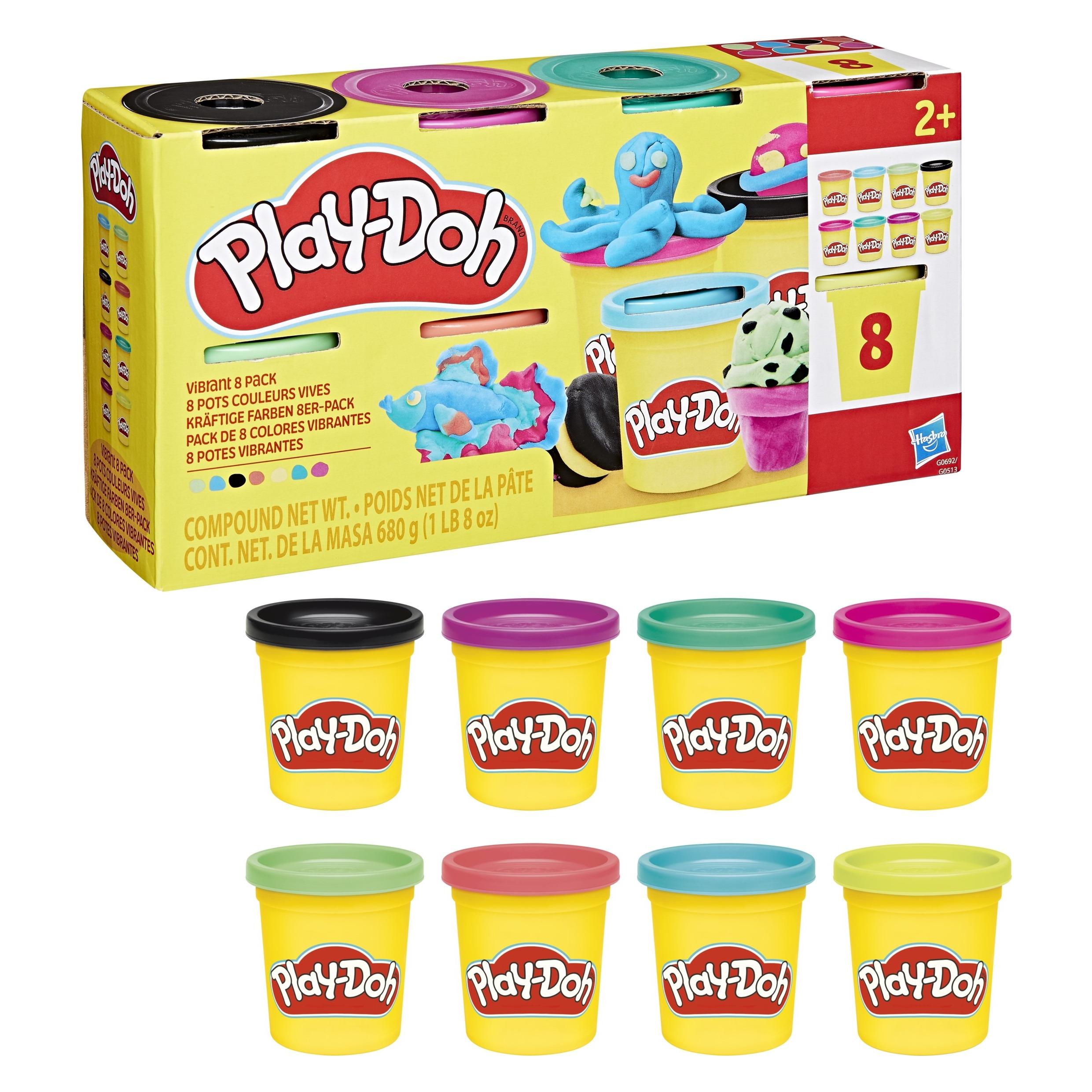 Play-Doh PD Vibrant 8 Pack (G06925X0)