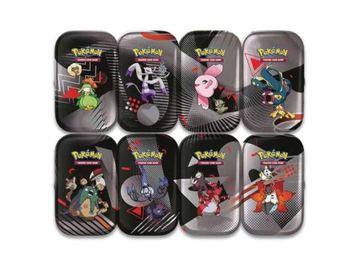Pokemon TCG: Scarlet & Violet 10.5: Unova Mini Tin Display (8 Units - One of Each)