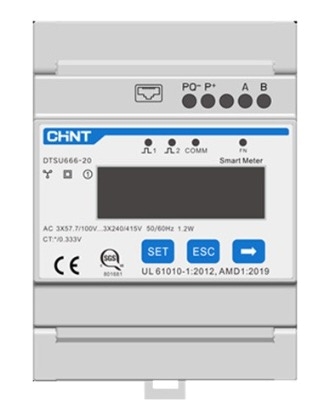 Sungrow 3-PHASE METER DTSU666-20 FÜR INDIREKTE MESSUNG, 3-PHASIG UT000138