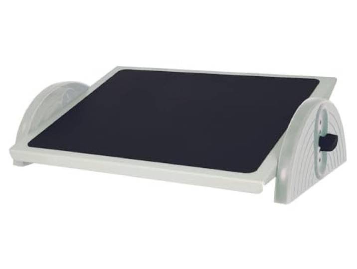 Wedo 2755037 Repose-pieds RELAX-STEEL réglable DIN 4556 Gris lumière