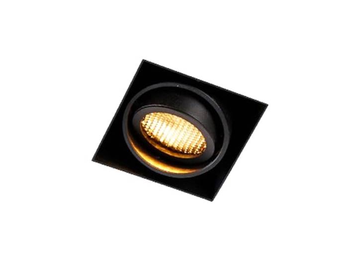 QAZQA oneon honey 50 - Spot encastrable - 1 lumière - L 8.8 cm - Noir - Moderne - éclairage intérieur - Salon I Chambre I Cuisine I Salle à manger