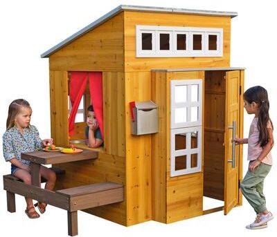 KidKraft Modern Outdoor Playhouse - Natural