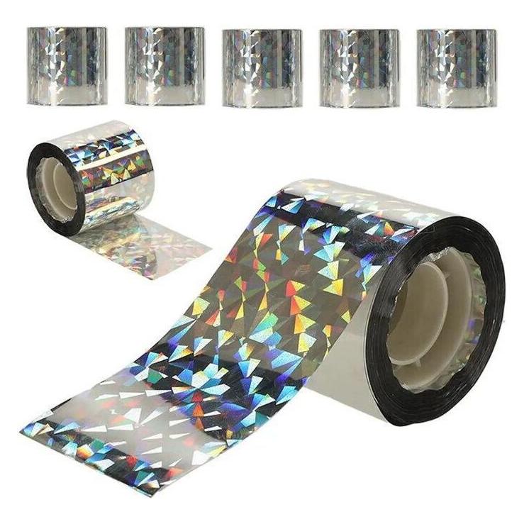 Gardena Superwirksames, reflektierendes Vogelabwehrband, 24 mm breit und 50 m lang (5 Rollen) (Gardena)