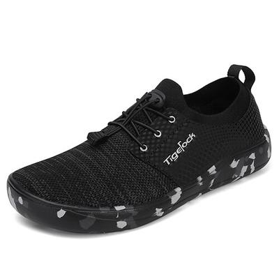 braun-schwarze Freizeit-Sportschuhe für Herren mit Spritzdetail – leichte, sportlich inspirierte Sneaker für die Stadt und Wanderungen im Freien
