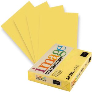 Antalis Kopierpapier Image Coloraction Canary, A4, 230g/qm, kanariengelb, 125 Blatt