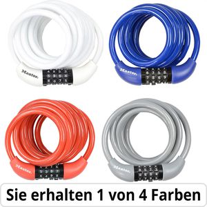 Master-Lock Fahrradschloss 8221EURDPROCOL, Kabelschloss, Länge 180cm, Sicherheitslevel 4