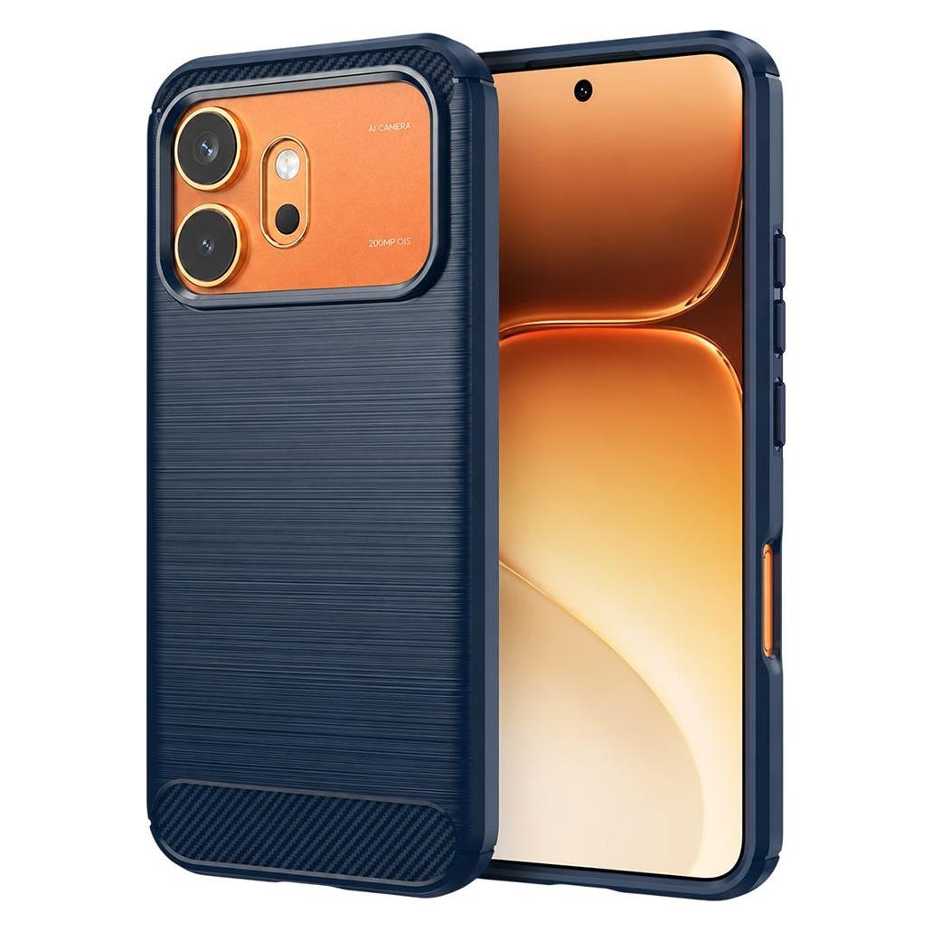 Techsuit - Carbon-Silikon - Honor 600 / 600 Pro - Blau (Honor 600, Honor 600 Pro) (71700143)