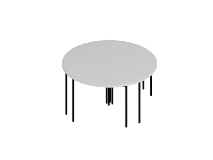 Hanah Home Moderner weißer Couchtisch, 90 x 42 x 42 cm 100% melaminbeschichtete Spanplatte, 18 mm dick Stilvoll und funktional für jeden Wohnraum