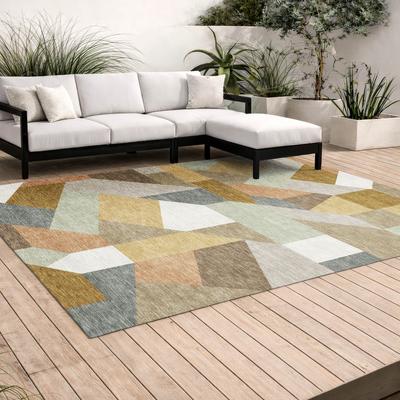 Addison Rugs Machine Washable Indoor/ Outdoor Contemporary Dexter Chantille Rug