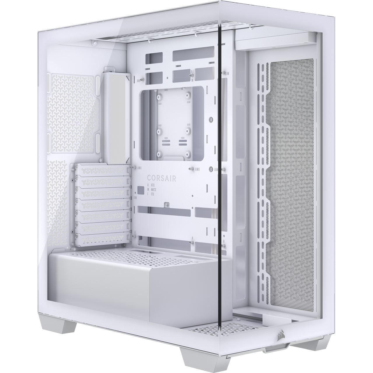 Corsair 3500X Midi Tower ohne Netzteil weiss