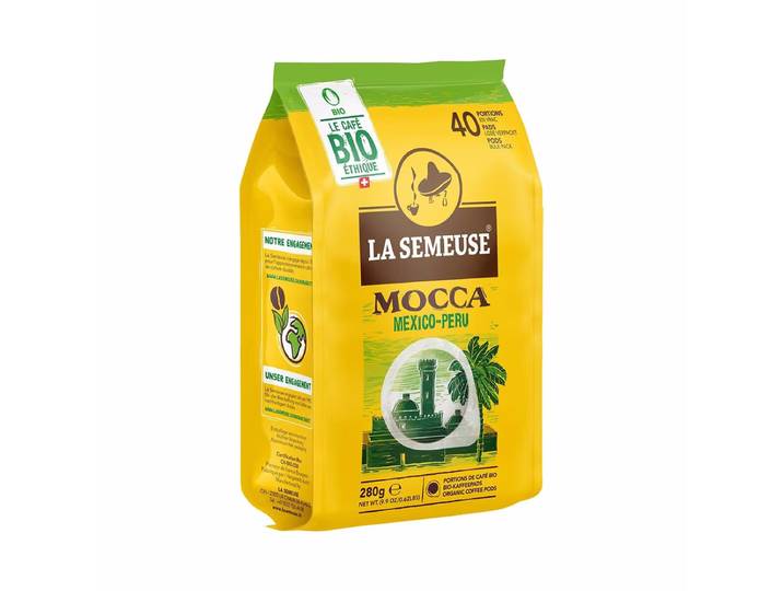 La Semeuse Mocca bio 40 Portionen 44mm Beutel lose – Diverse Kaffeekapseln/Kaffeepads