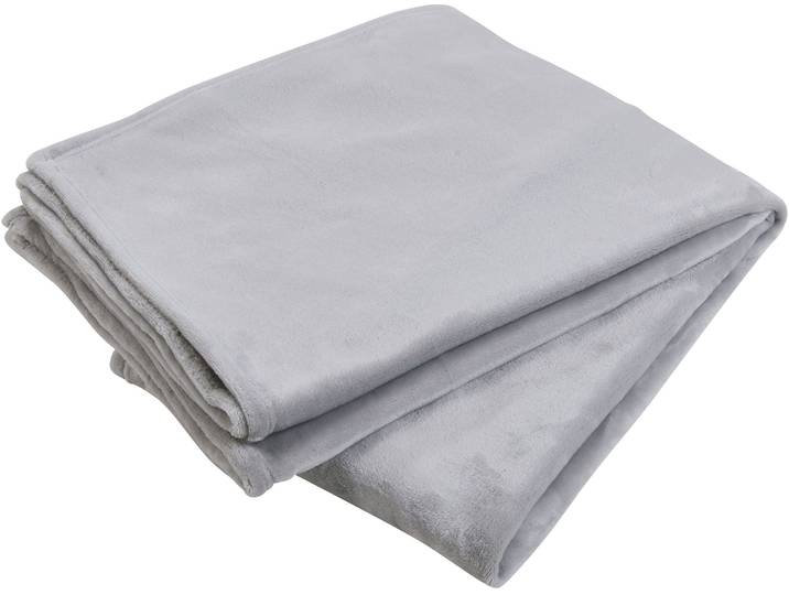 Wohndecke DONE. Heaven , silber, B:150cm L:200cm, Polyester, Wohndecken, Wohndecke, kuschelig weiche Wohndecke