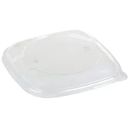naturesse Transparente PLA-Deckel für Schalen 17 x 17 cm (500 Stück)