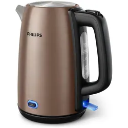 Philips Viva, Wasserkocher, Schwarz, Kupfer