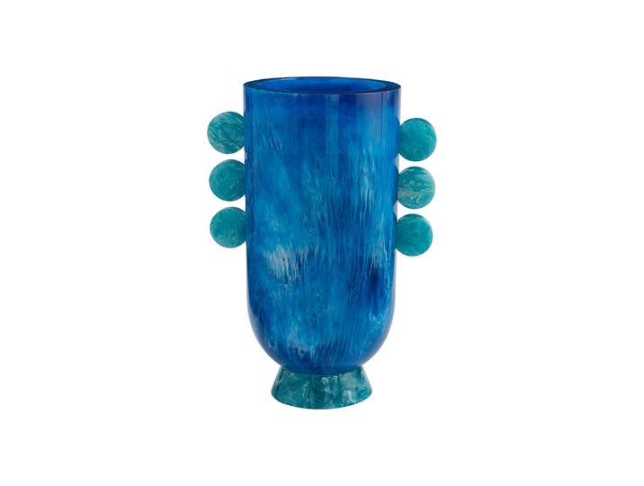 Jonathan Adler - Vase Mustique - Bleu - Acrylique - Designer Jonathan Adler