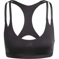 ADIDAS Damen BH Aeroimpact Luxe Training Light-Support, Größe XS/CD in Schwarz Schwarz