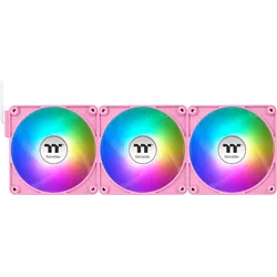 Thermaltake CT120 EX Reverse ARGB Sync Pink 3 Pack Gehäuselüfter