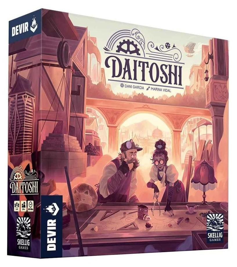 Daitoshi – Strategisch bordspel uit het tijdperk van de stoommachine