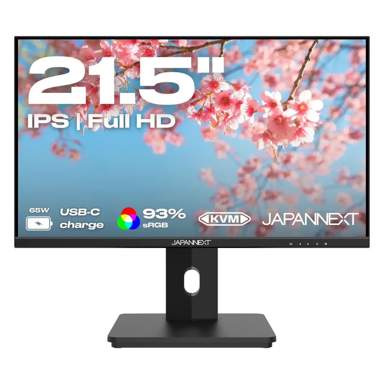 21,5" (54,61cm) JAPANNEXT JN-I215FLFHSP-C65W schwarz 1920x1080 1xUSB-Typ-C / 1xHDMI 1.4