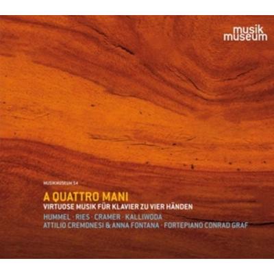 A Quattro Mani-Virtuose Musik für Klavier zu vier - Attilio Cremonesi,Anna Fontana, CD