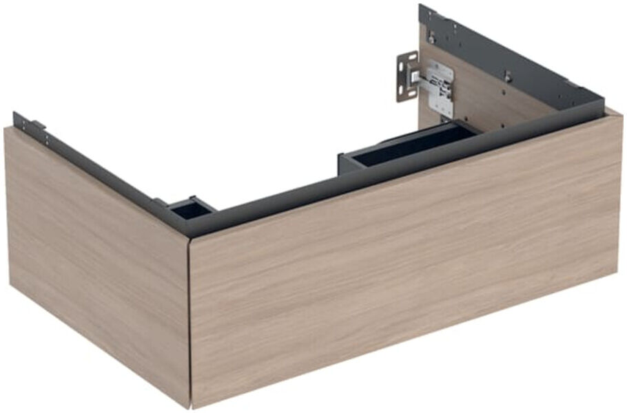 Geberit Waschtischunterschrank One 74x50,4x47cm, Eiche/Mela Holz, 1 Laden (505072005)