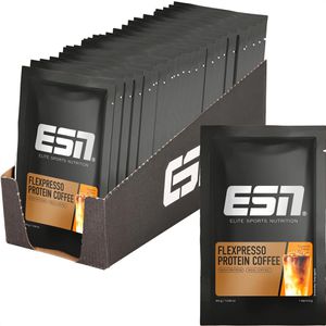ESN Proteinpulver Flexpresso Protein Coffee, 750g, 21g Protein je Portion (25x30g), Caramel